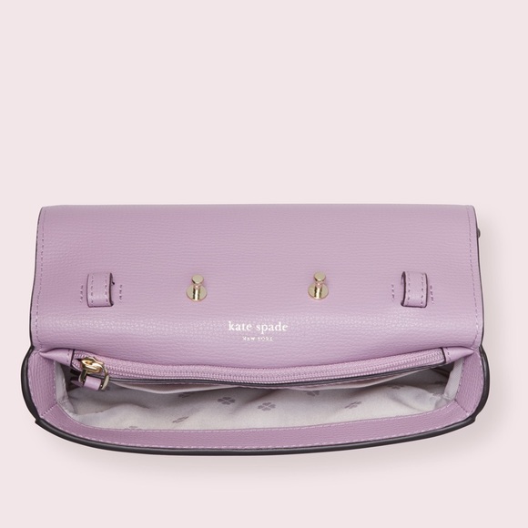 Kate Spade graphic clover appliqué chain wallet - Picture 4 of 6